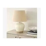 20" WDL08 White Ceramic Table Lamp