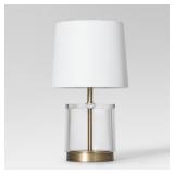 Modern Acrylic Accent Lamp (Includes LED Light Bulb) Brass