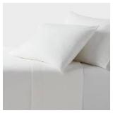 Full Christmas Ultra Soft Flannel Sheet Set White - Threshold™
