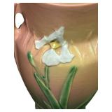I4 - Roseville Pottery Iris Vase Shape 921-8 Vintage Art Deco
