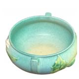 J6 - Vintage Roseville Thornapple Floral Bowl