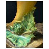 J6 - Roseville Pottery Thornapple Cornucopia Vase