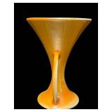 J5 - Vintage Art Deco Double Loop Handled Vase Attributed to Gonder Pottery