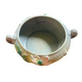J5 - Vintage Roseville Pottery Floral Bowl