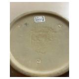 J5 - Vintage Roseville Pottery Floral Bowl