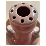 J5 - Roseville Tuscany Pink 66-5 Vintage Art Deco Flower Frog