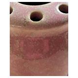 J5 - Roseville Tuscany Pink 66-5 Vintage Art Deco Flower Frog