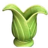 J5 - Vintage Canmark Pottery Tulip Leaf Vase