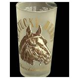 J5 - Vintage Kentucky Derby Glass Tumblers (Lot of 5)