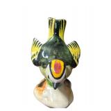 J5 - Vintage Stangl Pottery Golden Crowned Kinglet Figurine Model 3848