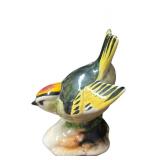 J5 - Vintage Stangl Pottery Golden Crowned Kinglet Figurine Model 3848