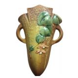 J4 - Roseville Pottery Fuchsia Wall Pocket 1282-8