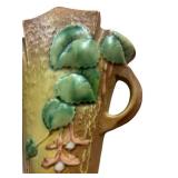 J4 - Roseville Pottery Fuchsia Wall Pocket 1282-8