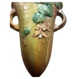 J4 - Roseville Pottery Fuchsia Wall Pocket 1282-8