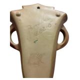 J4 - Roseville Pottery Fuchsia Wall Pocket 1282-8