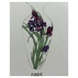J4 - 1995 Pottery Lovers Reunion Tile Trivets (Lot of 2)