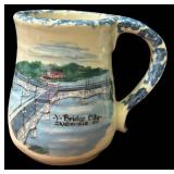 J4 - Pottery Lovers 1999 Mugs & Pottery Man Figure (Lot of 3)