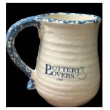 J4 - Pottery Lovers 1999 Mugs & Pottery Man Figure (Lot of 3)