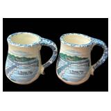 J4 - Pottery Lovers 1999 Mugs & Pottery Man Figure (Lot of 3)