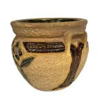 L6 - Antique 1915 Roseville Jardiniere Mostique Pattern
