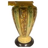 Vintage Roseville Florentine Table Lamp With Shade
