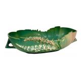 E3 - Vintage Roseville Pottery Foxglove Bowl 1942