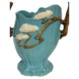 M4 - Antique Roseville Pottery Ming Tree Basket