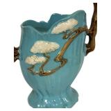 M4 - Antique Roseville Pottery Ming Tree Basket