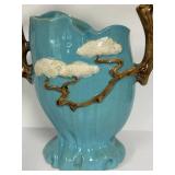 M4 - Antique Roseville Pottery Ming Tree Basket
