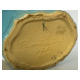 M4 - Antique Roseville Pottery Ming Tree Basket