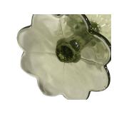 E2 - Vintage Fenton Green Glass Pedestal Bowl & Comport Mixed Lot