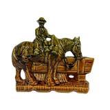 F1 - Vintage McCoy Cowboy Horse Figural Planter 1955