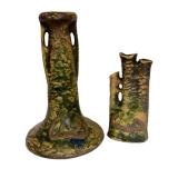 F3 - Vintage Roseville Imperial I Pottery Mixed Lot of 2