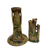 F3 - Vintage Roseville Imperial I Pottery Mixed Lot of 2