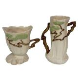 F3 - Roseville Ming Tree Vases (Lot of 2)