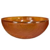 F3 - Vintage Jeanette Crackle Glass Berry Bowl Set (Lot of 5)