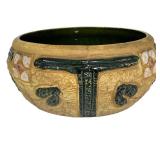 F1 - Antique 1915 Roseville Pottery Mostique Low Bowl