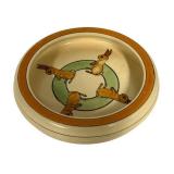 M4 - Antique Roseville Pottery Juvenile Rabbit Plate