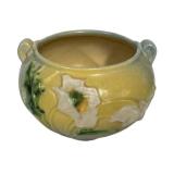 L6 - Antique Roseville Poppy Jardiniere