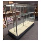 Double Sided Glass Display Shelf