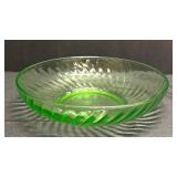 K5 - Vintage Anchor Hocking Uranium Glass Berry Bowl