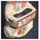 G2 - Vintage Hull Little Red Riding Hood Wall Pocket Planter