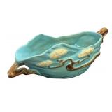 I6 - Vintage Roseville Pottery Ming Tree Console Bowl
