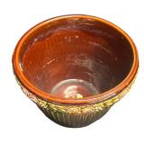 A4 - Antique Weller Zona Blended Glaze Jardiniere