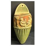 G3 - Antique Roseville Donatello Wall Pocket Vase