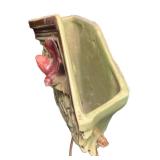 Vintage McCoy Pottery Cuckoo Clock Wall Pocket Decor