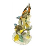 G5 - Vintage Stangl Redstarts Bird Figurine