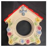 K5 - Two Vintage Hull Pottery Clock Housings