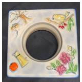 K5 - Two Vintage Hull Pottery Clock Housings