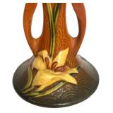 K5 - Vintage Roseville Pottery Zephyr Lily Vase